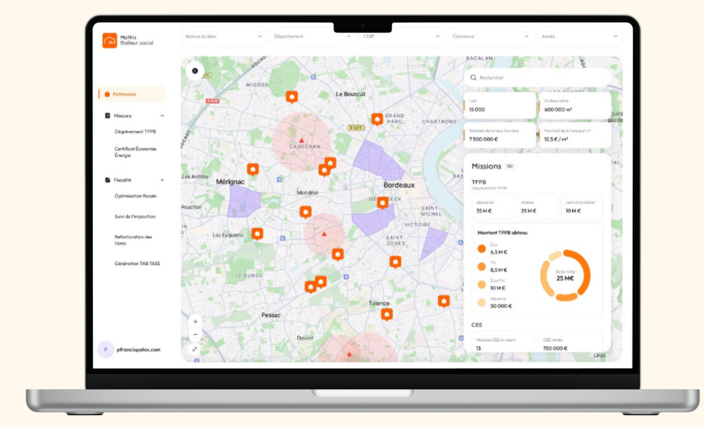Visualisation instantanée de votre patrimoine et de vos obligations